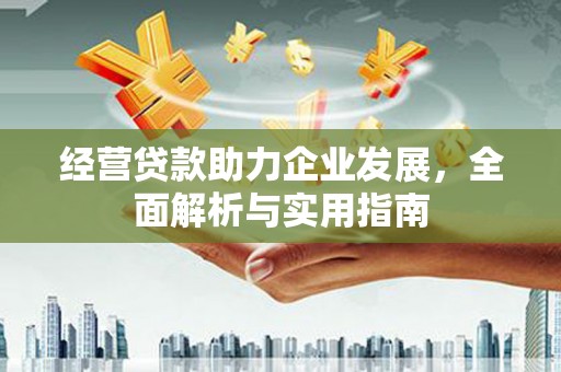 越秀经营贷款助力企业发展，全面解析与实用指南