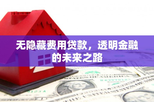 越秀无隐藏费用贷款，透明金融的未来之路