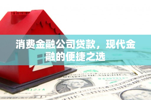 越秀消费金融公司贷款，现代金融的便捷之选
