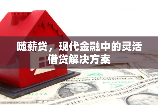 越秀随薪贷，现代金融中的灵活借贷解决方案