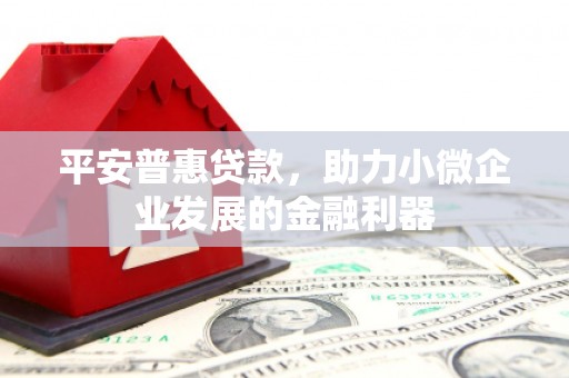 越秀平安普惠贷款，助力小微企业发展的金融利器