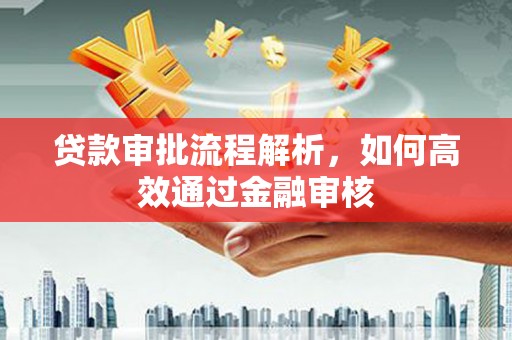 越秀贷款审批流程解析，如何高效通过金融审核