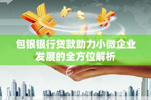 越秀包银银行贷款助力小微企业发展的全方位解析