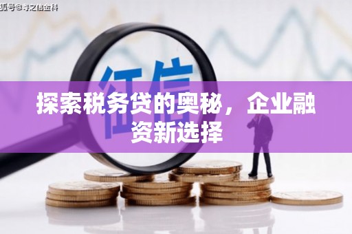 越秀探索税务贷的奥秘，企业融资新选择