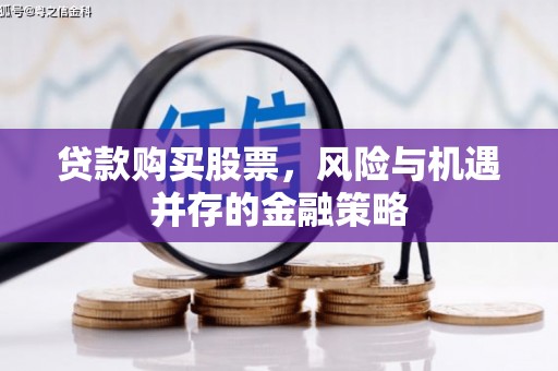 越秀贷款购买股票，风险与机遇并存的金融策略