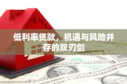 越秀低利率贷款，机遇与风险并存的双刃剑